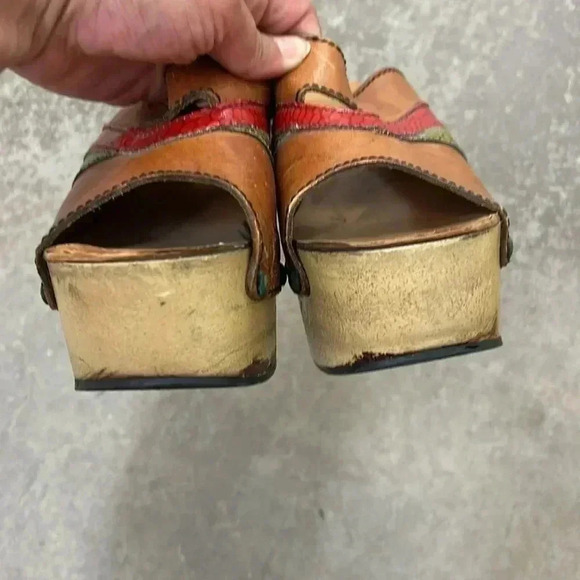 Vintage stildevis clogs - Picture 3 of 6